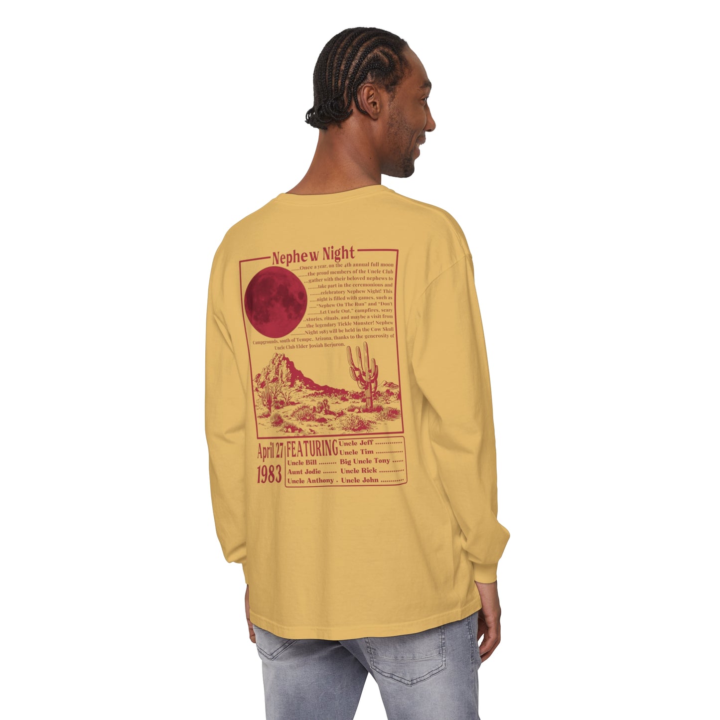 Nephew Night 1983 long sleeve tee