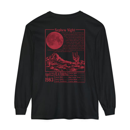 Nephew Night 1983 long sleeve tee