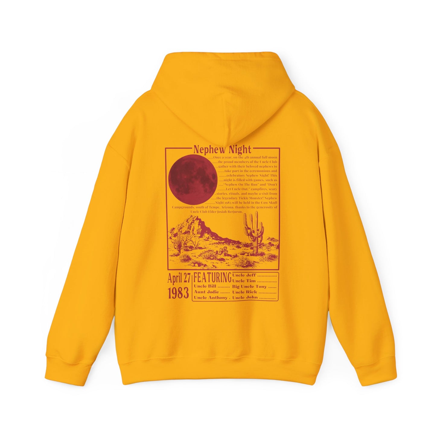 Nephew Night 1983 hoodie