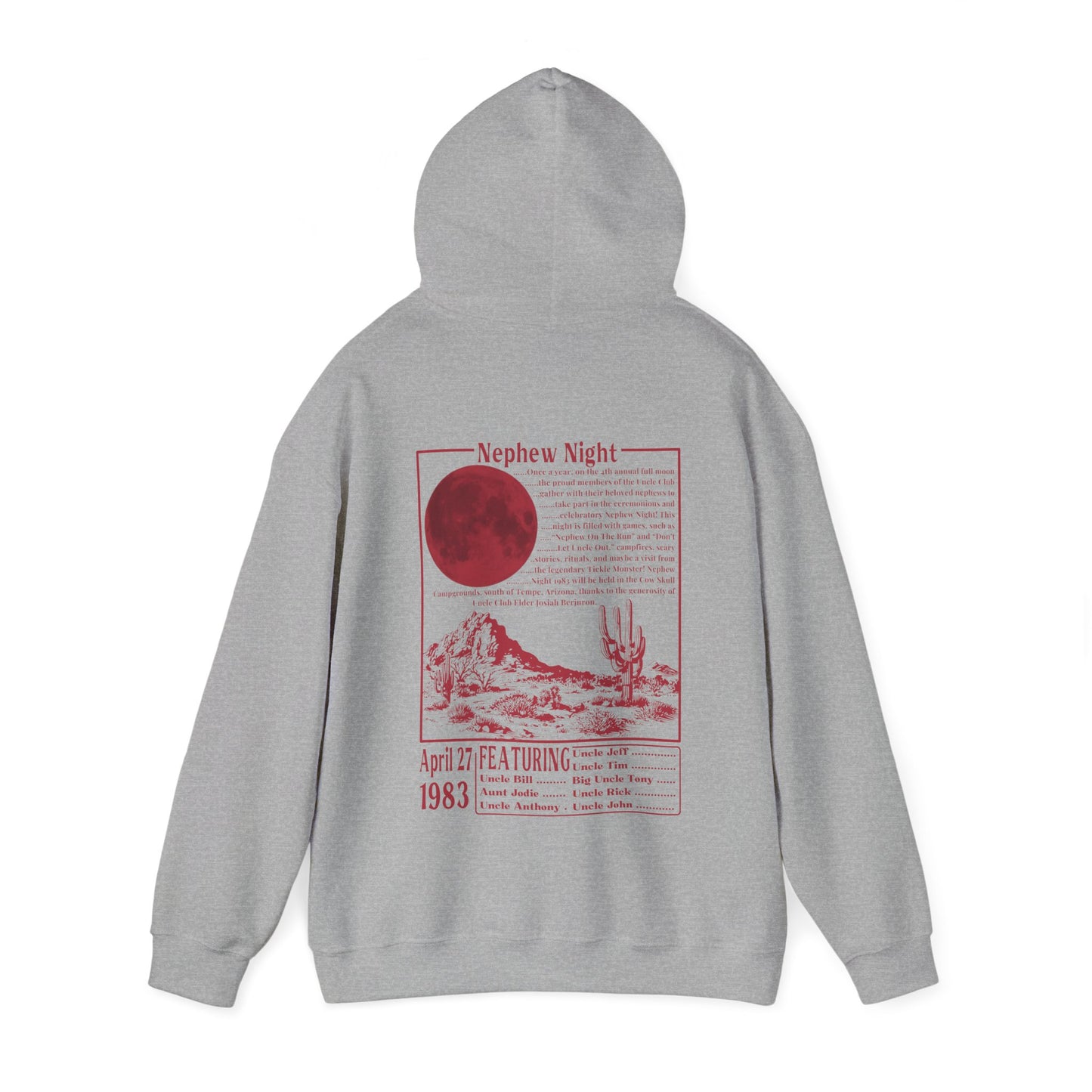 Nephew Night 1983 hoodie