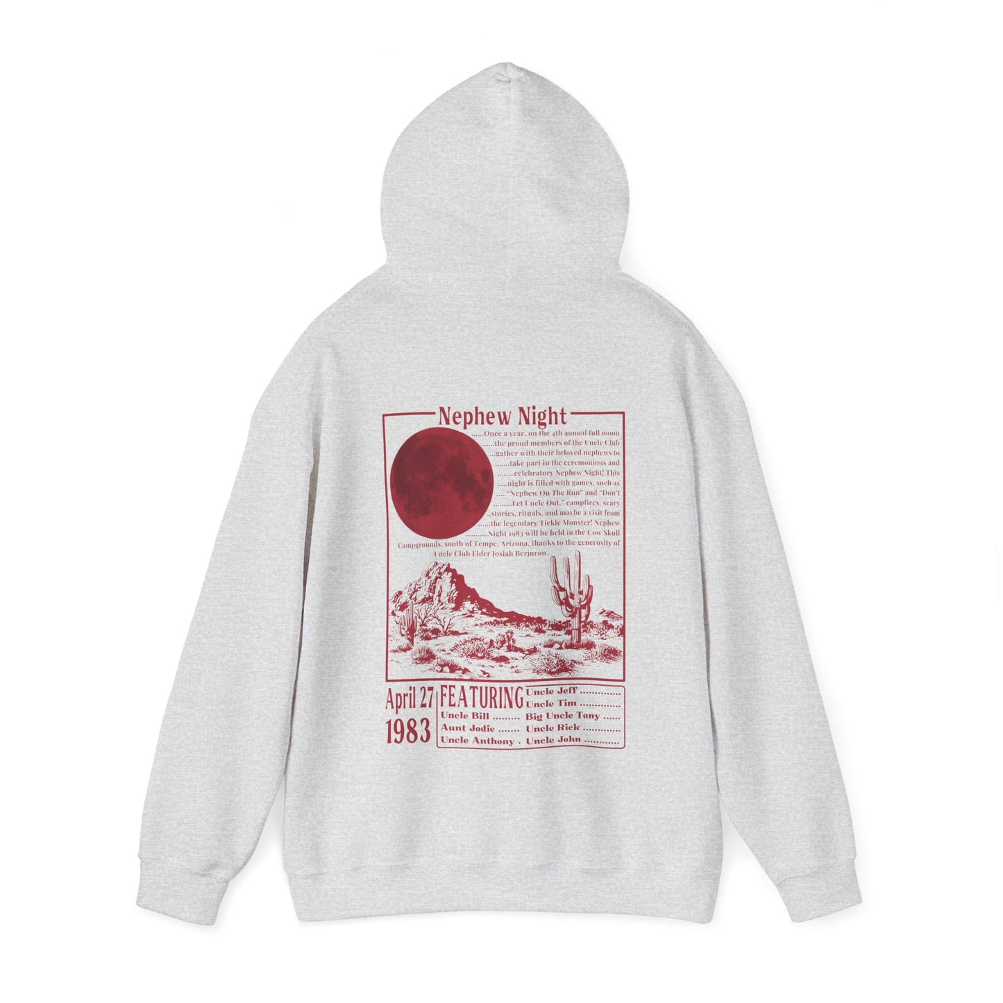 Nephew Night 1983 hoodie