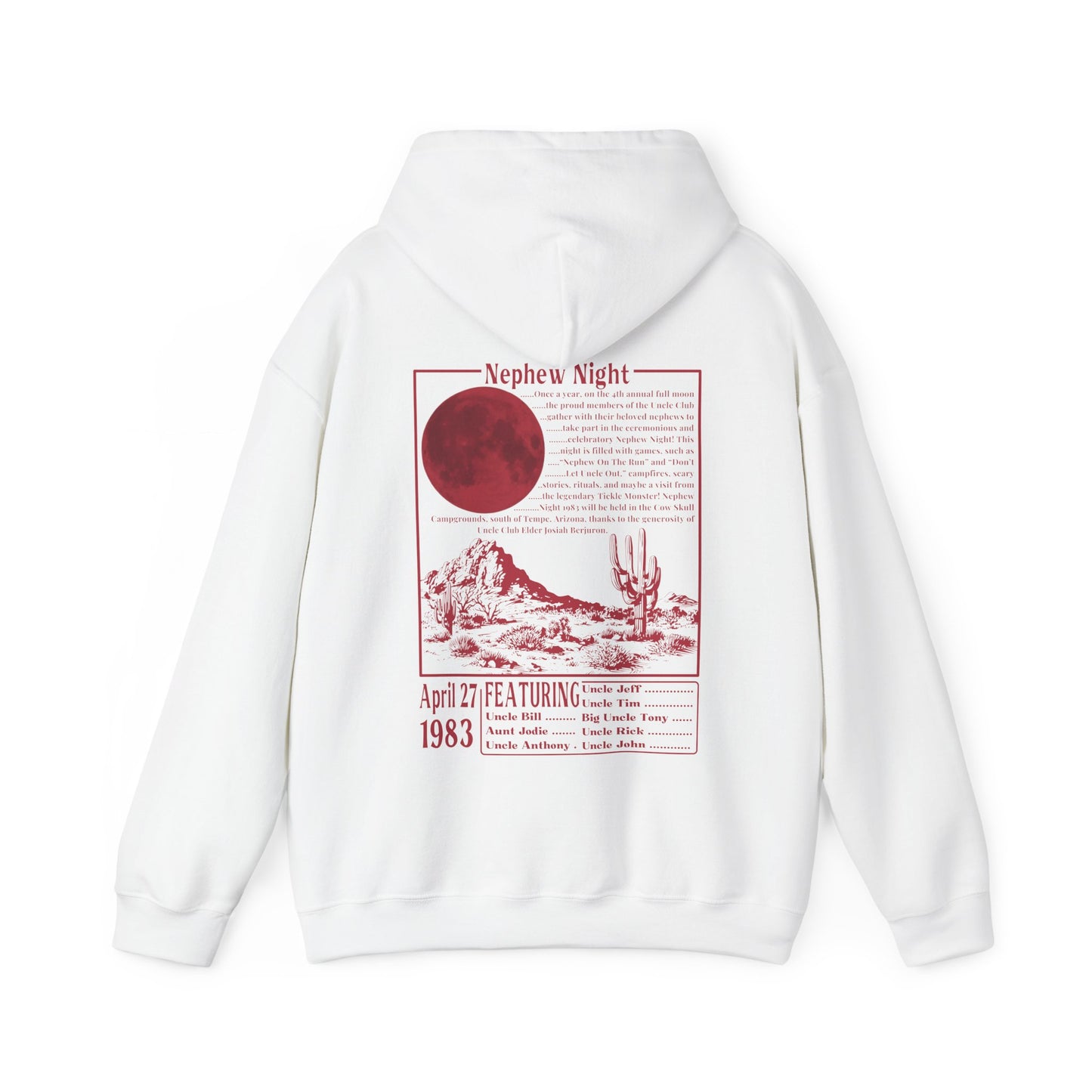 Nephew Night 1983 hoodie
