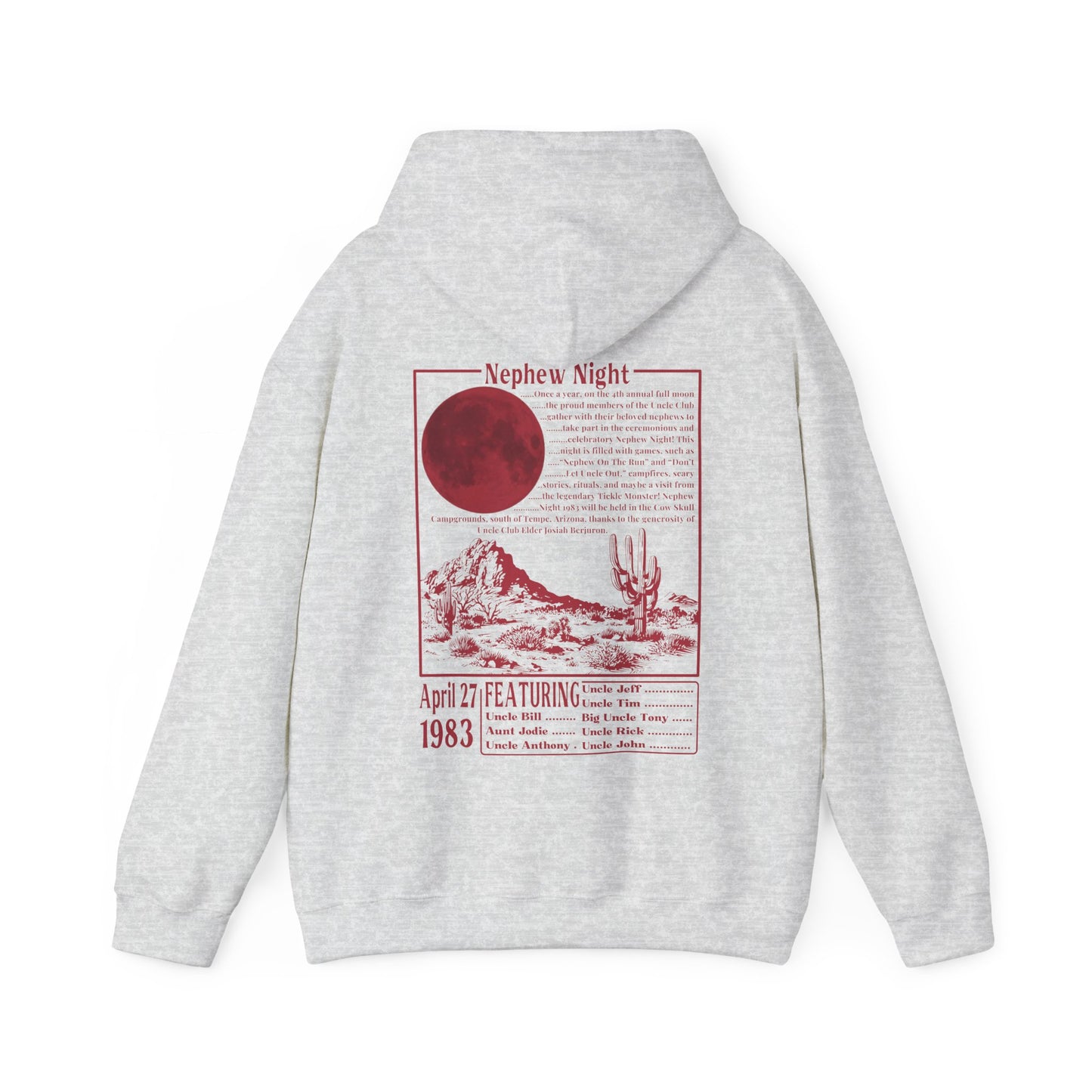 Nephew Night 1983 hoodie