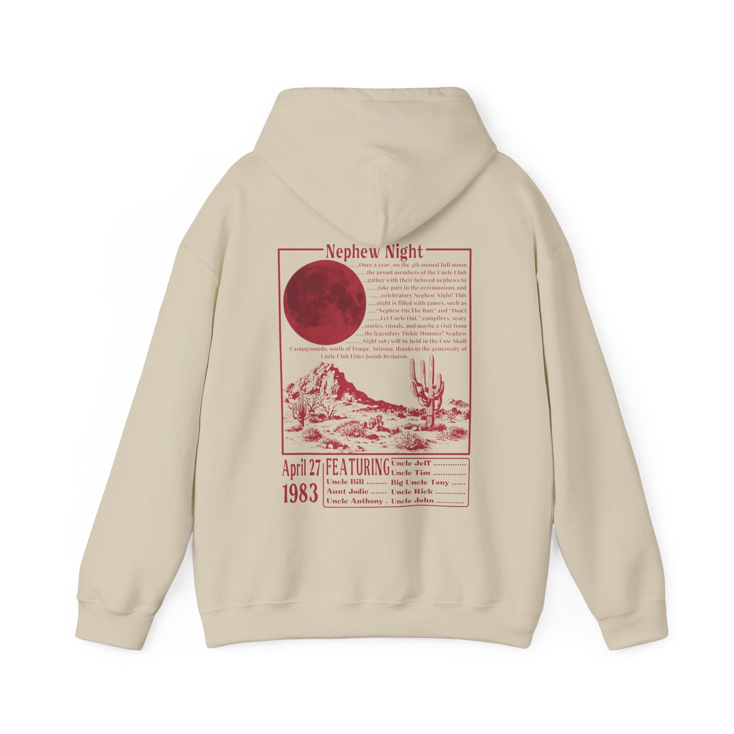 Nephew Night 1983 hoodie