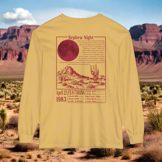 Nephew Night 1983 long sleeve tee