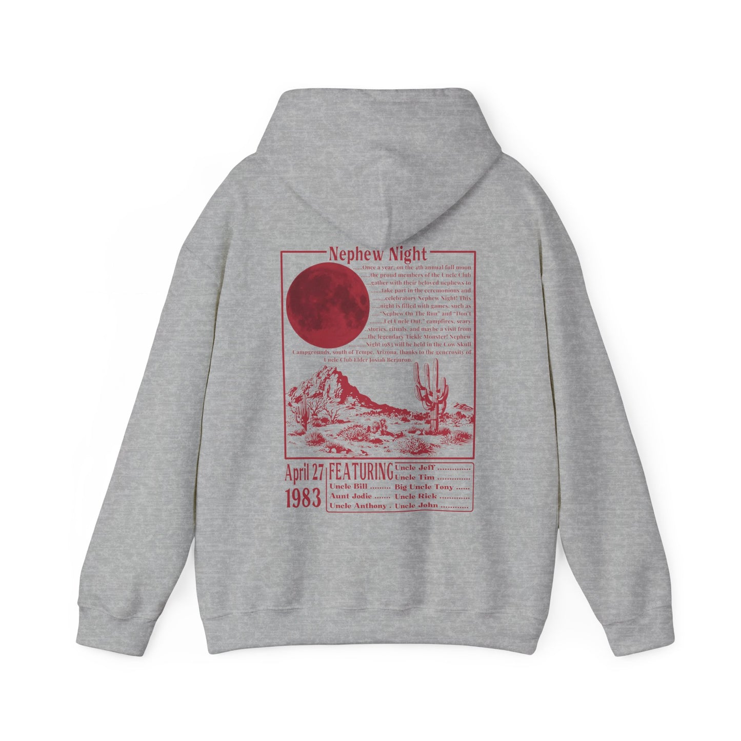 Nephew Night 1983 hoodie