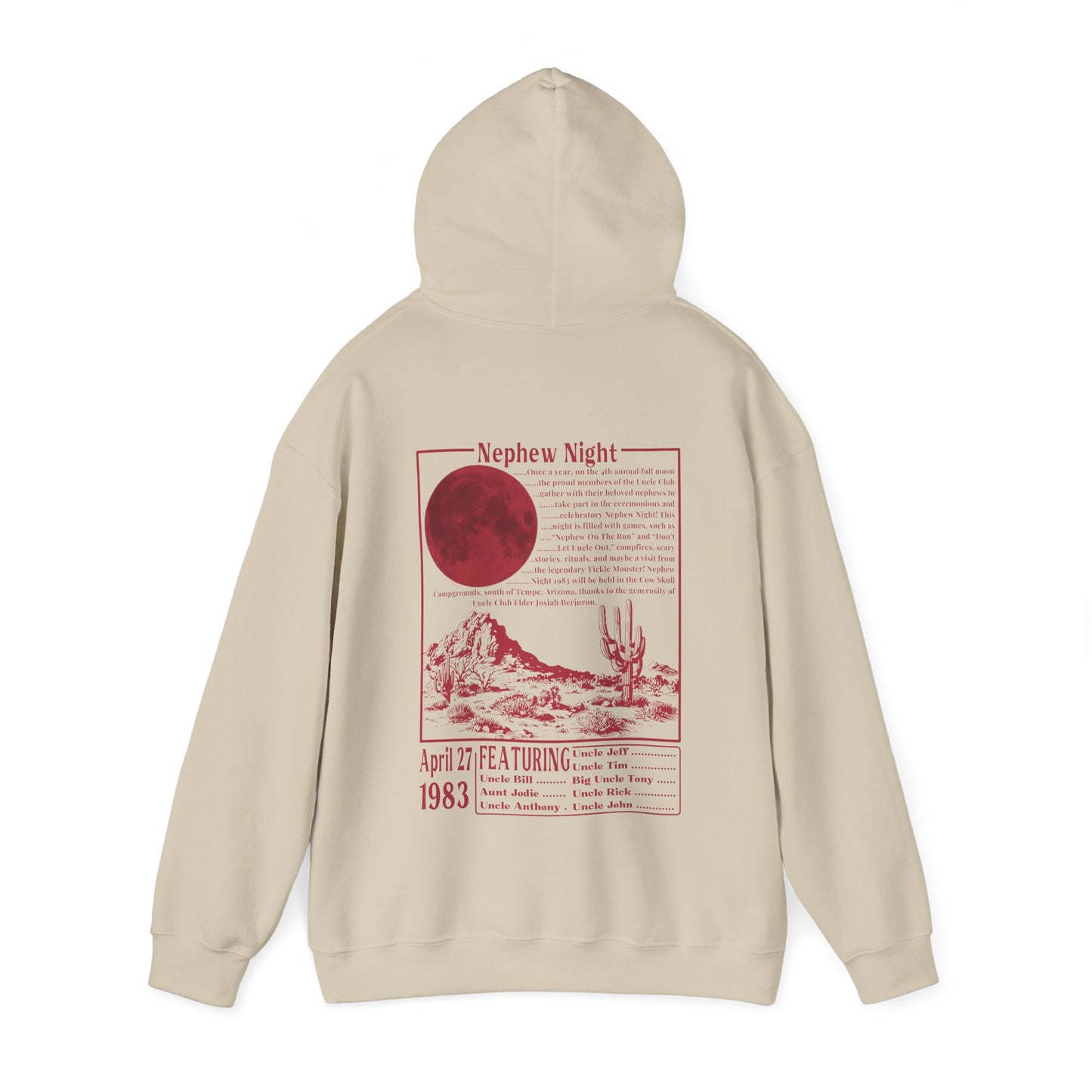 Nephew Night 1983 hoodie
