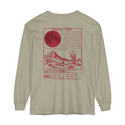 Nephew Night 1983 long sleeve tee