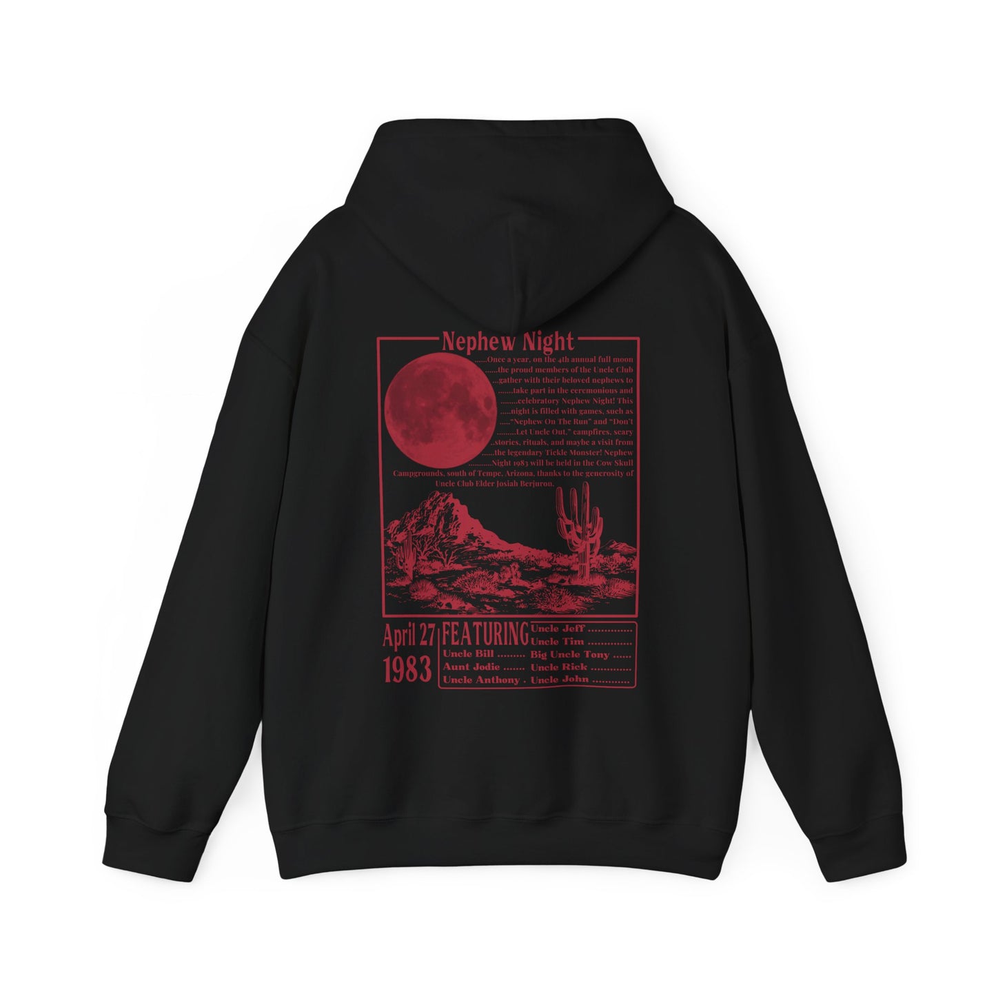 Nephew Night 1983 hoodie
